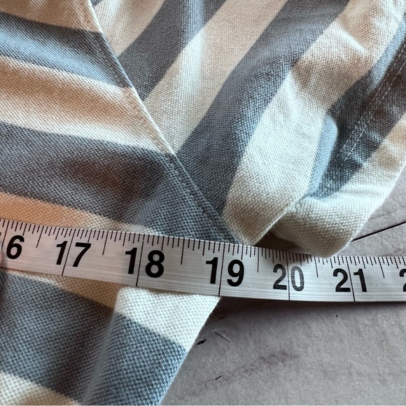 Toad & Co Women’s Yerba Rugby Dress in Blue/Gray and White Stripe size Small - Picture 7 of 8